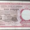 nigéria billet de 1 pound de 1967 pick 08 (copie)