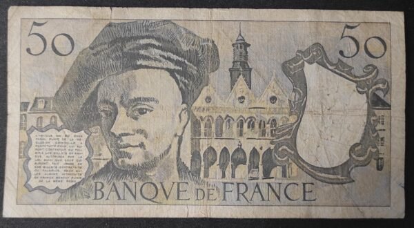france billet de 50 francs quentin de la tour 1977 h.7 ref : f.67/02 (copie)